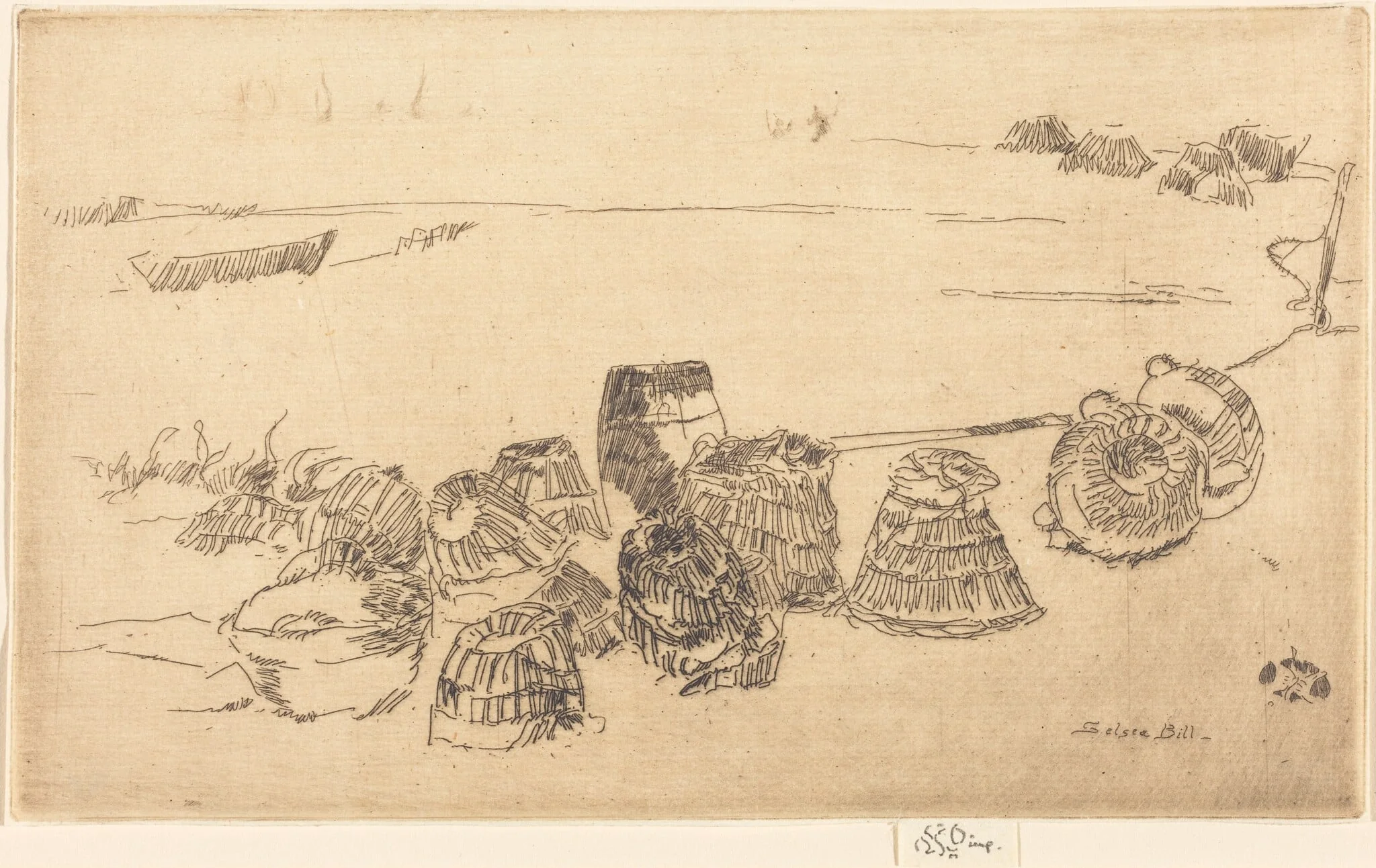 Lobster-Pots, detail
