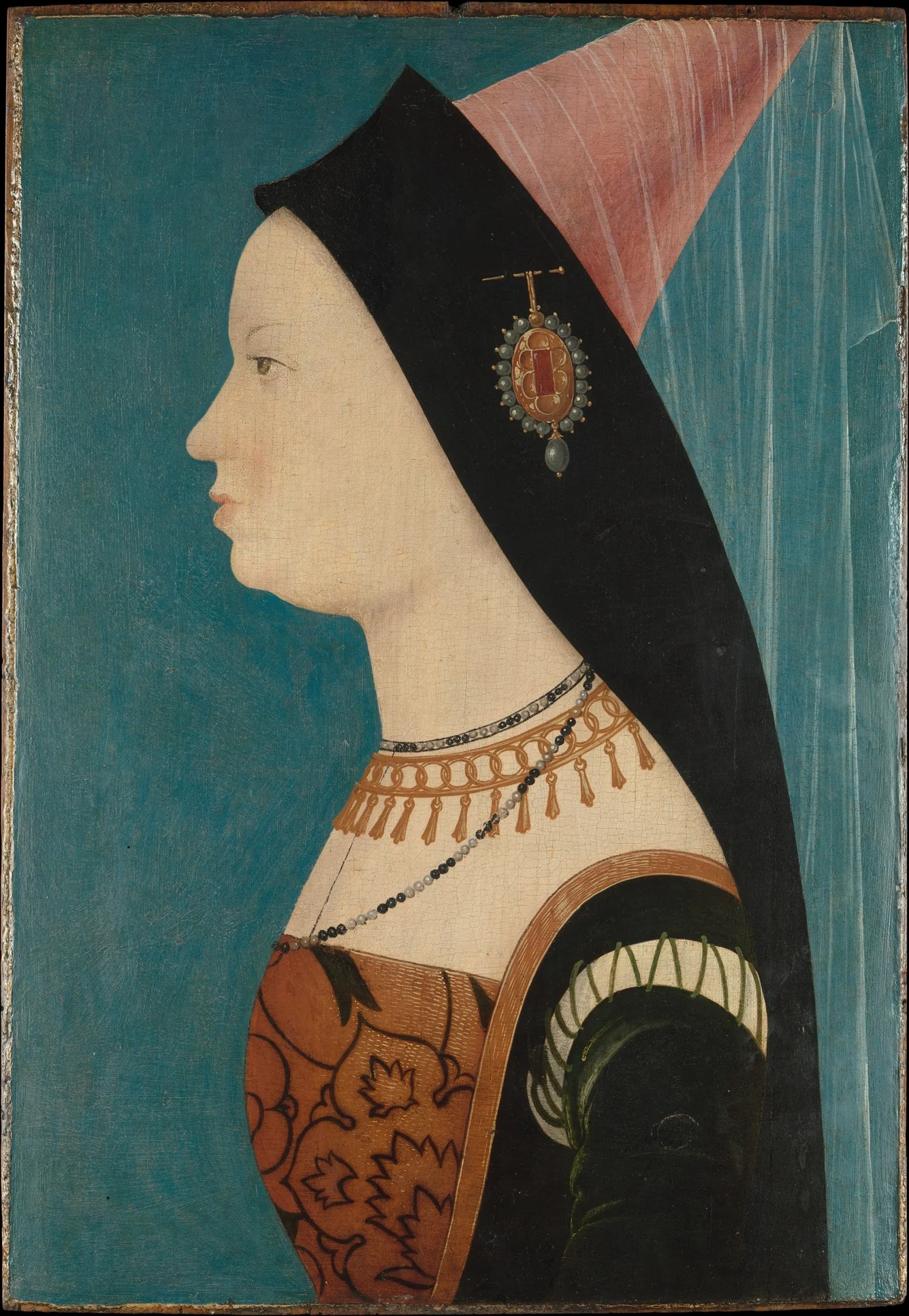 Mary of Burgundy, detail