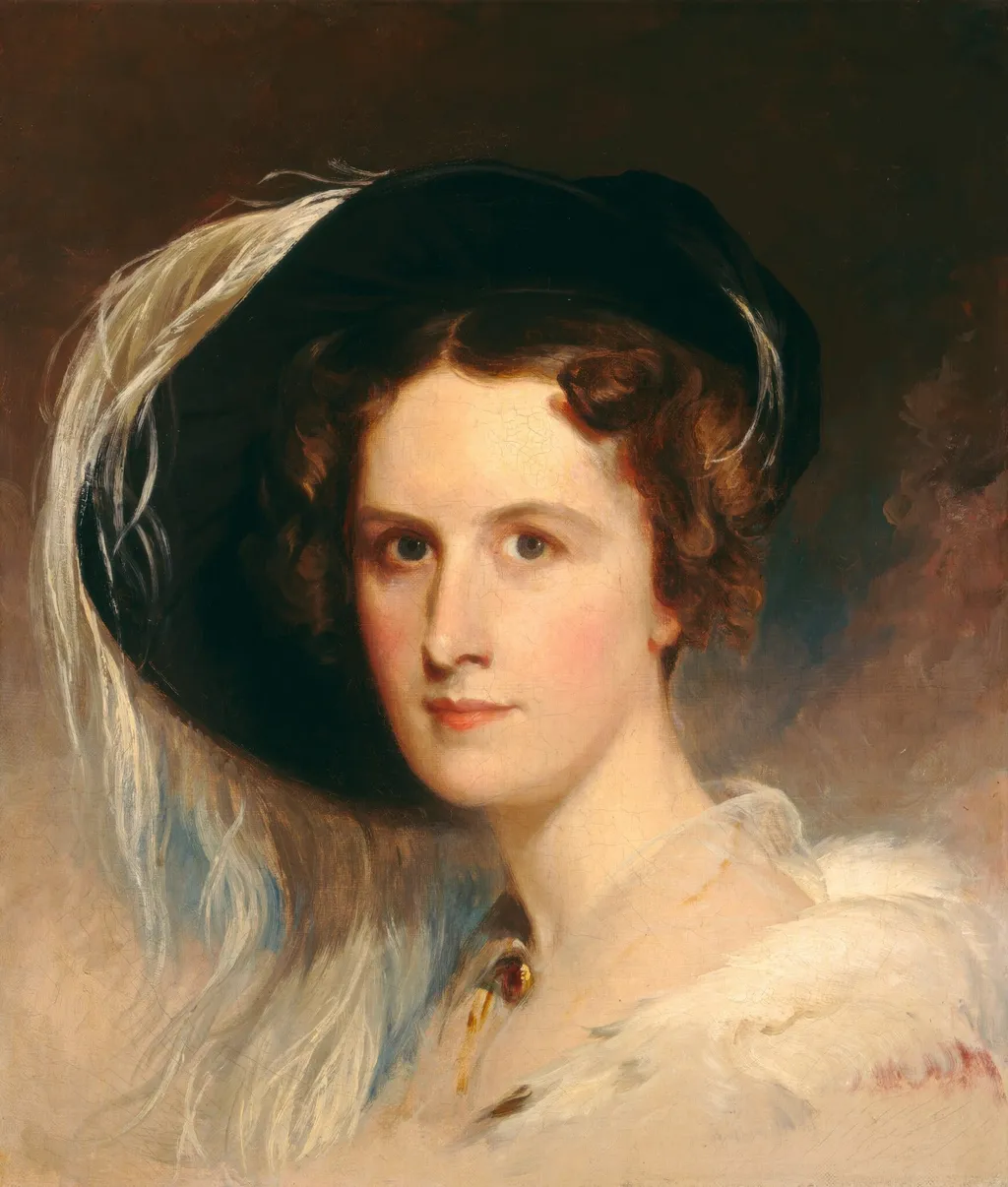 Ann Biddle Hopkinson (Mrs. Francis Hopkinson), by Thomas Sully, oil, 1834