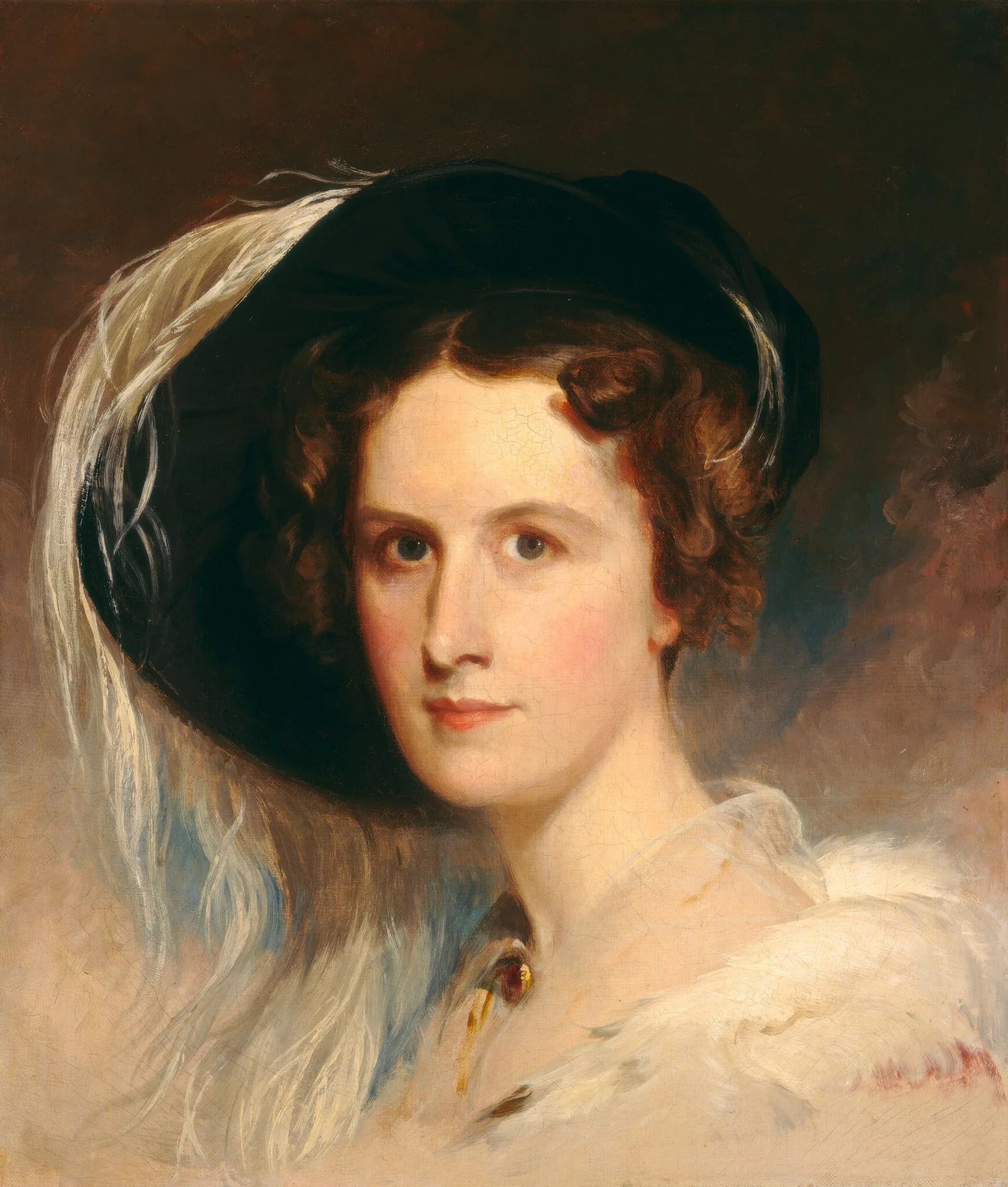Ann Biddle Hopkinson (Mrs. Francis Hopkinson), detail