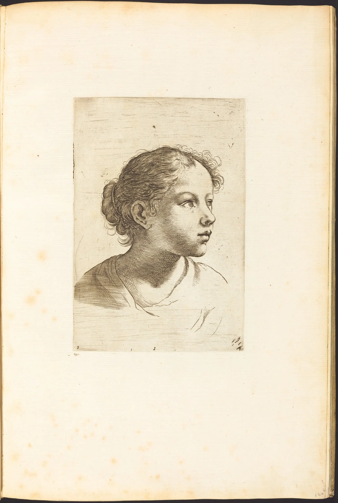 Print from Drawing Book, detail