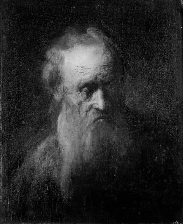 Head of a Man, detail