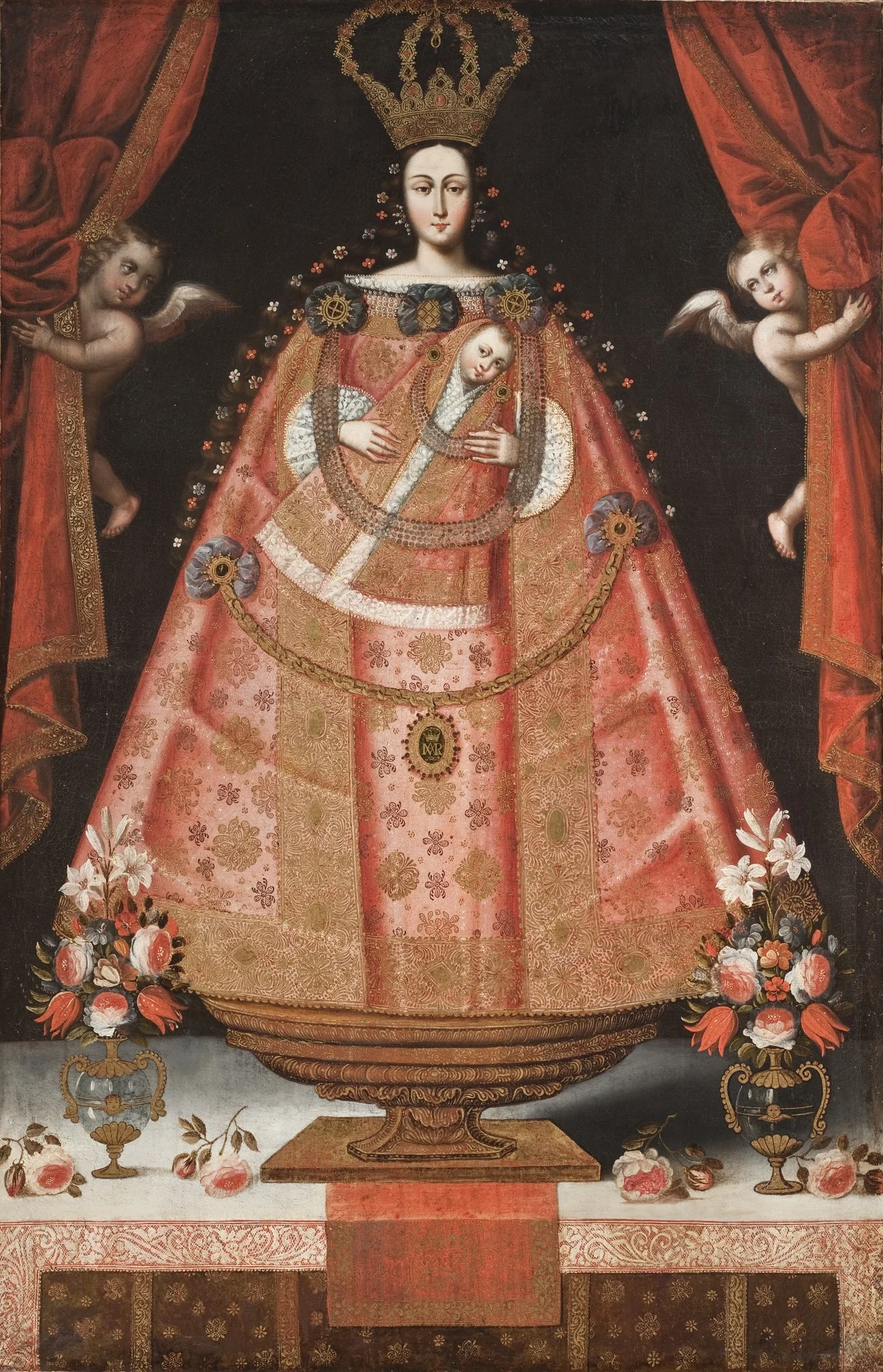Virgin of Belén (Virgen de Belén), detail