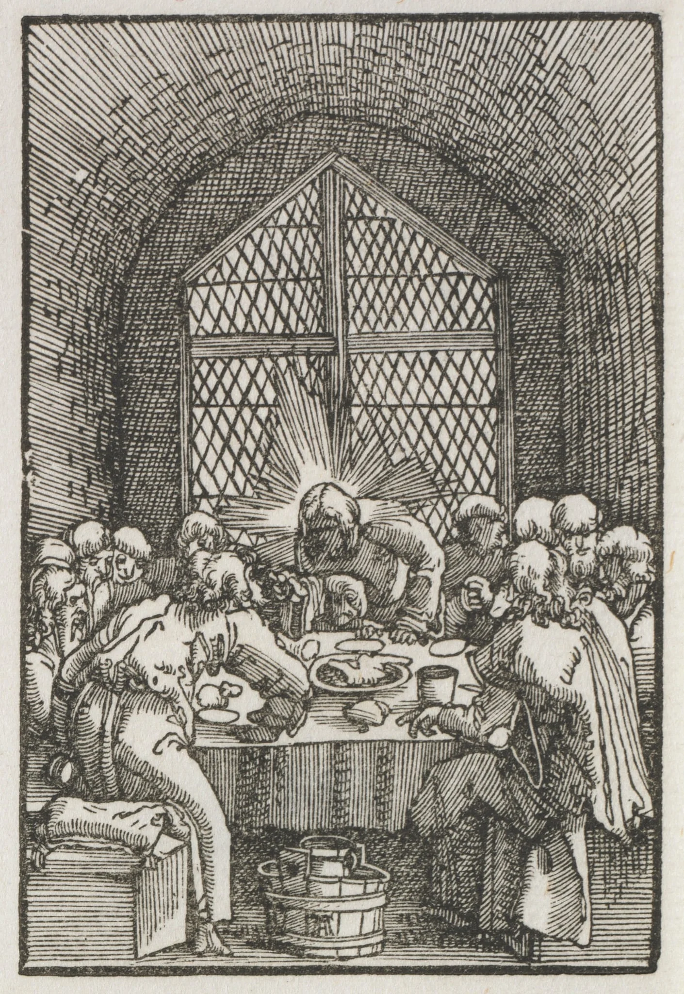 The Fall and Redemption of Man: The Last Supper, detail