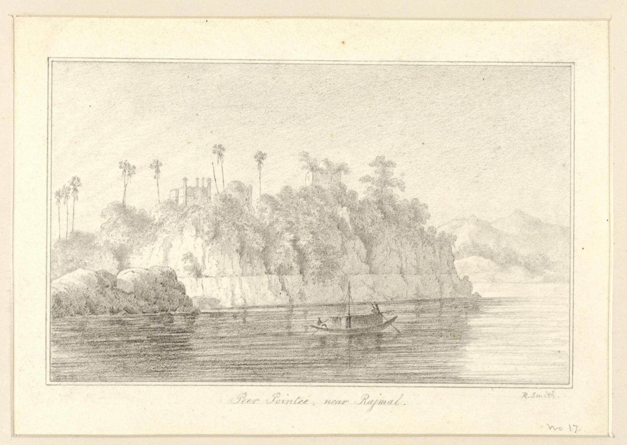 Pier Pointee, near Rajmal, detail