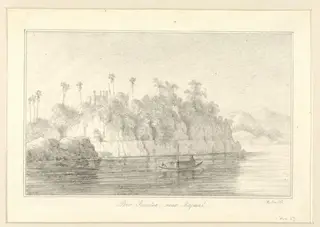 Pier Pointee, near Rajmal, by Robert Captain Smith, 1830