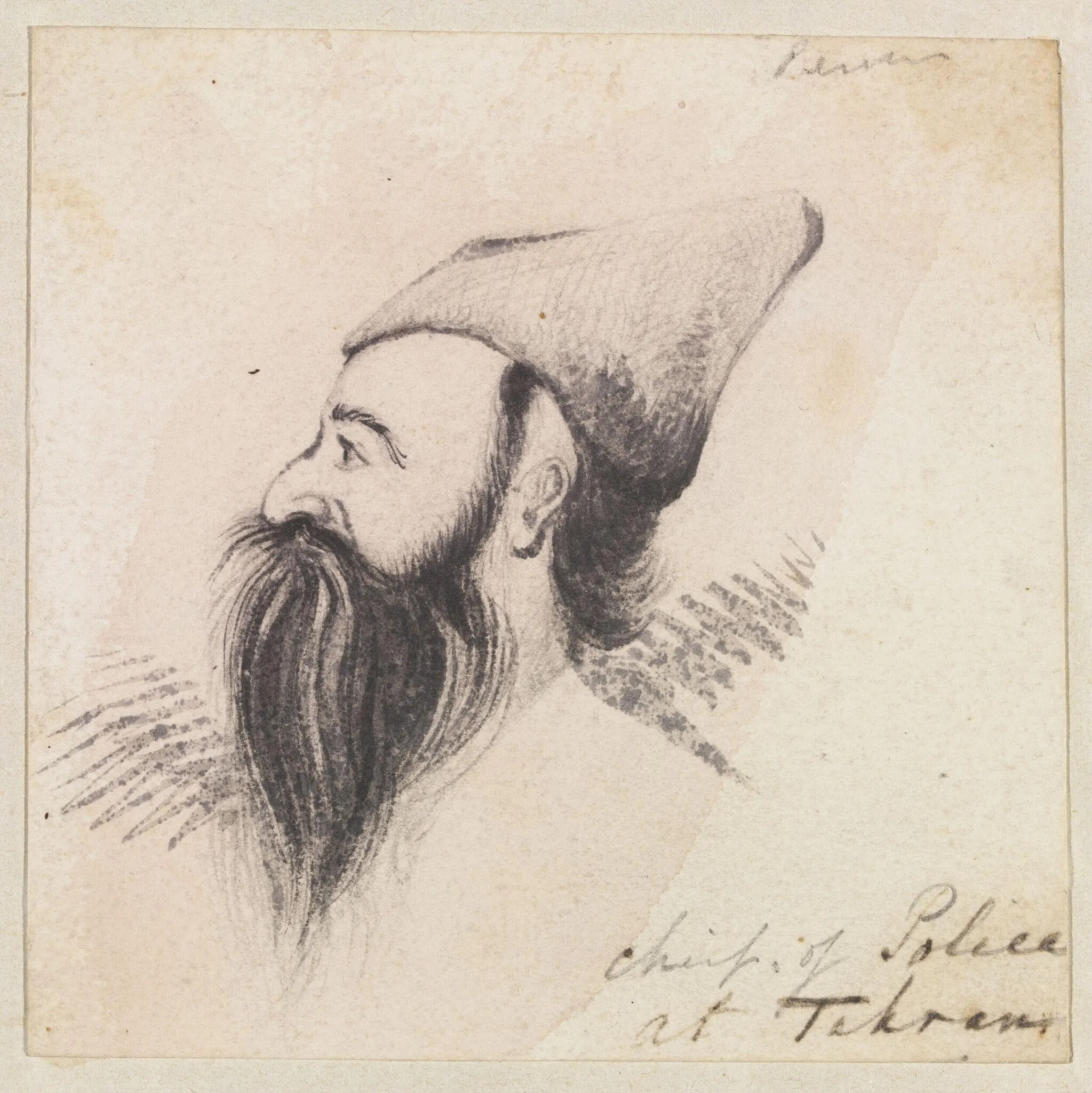 Chief of Police at Tehran, detail