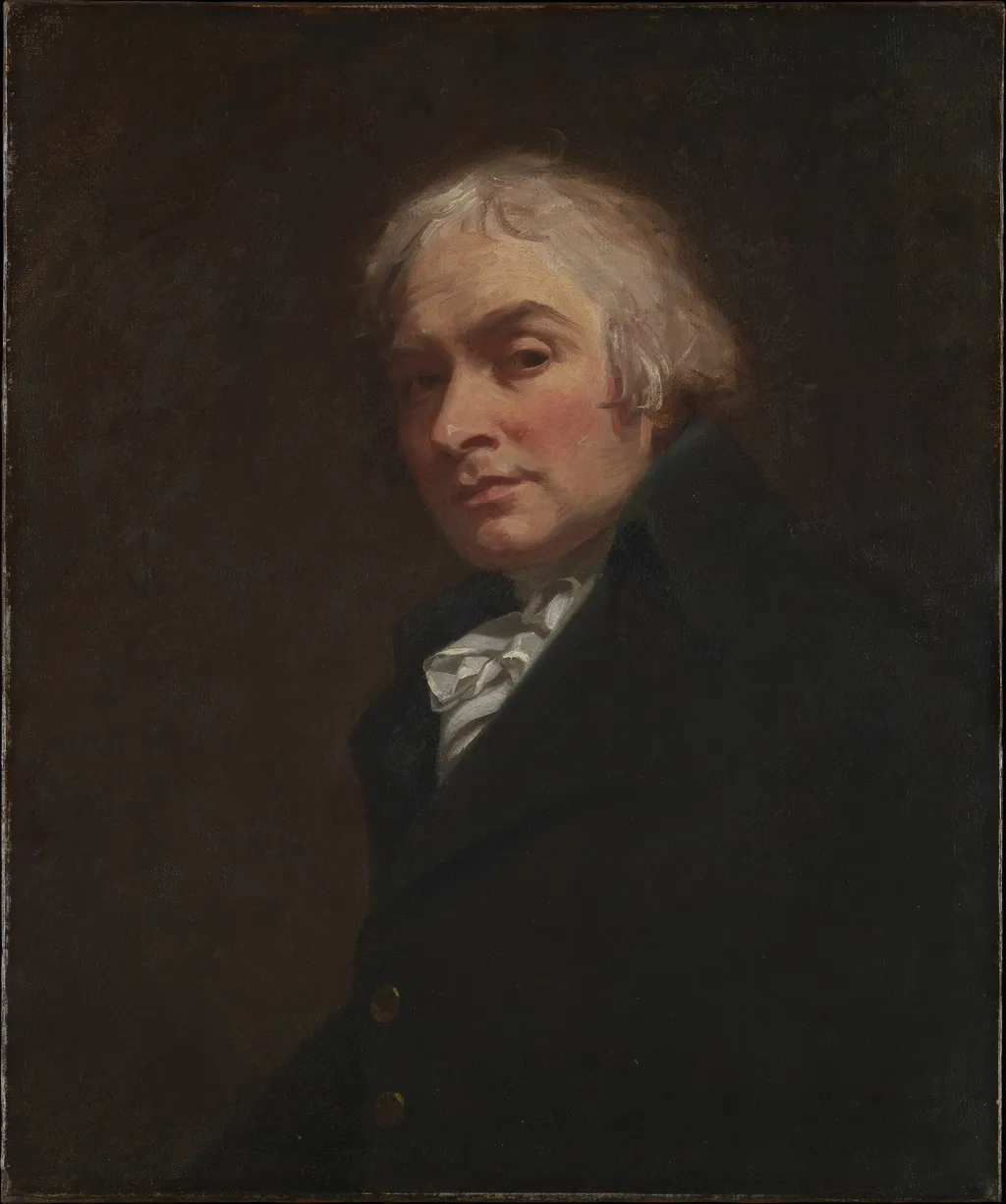 Self-Portrait, by George Romney, oil, 1798