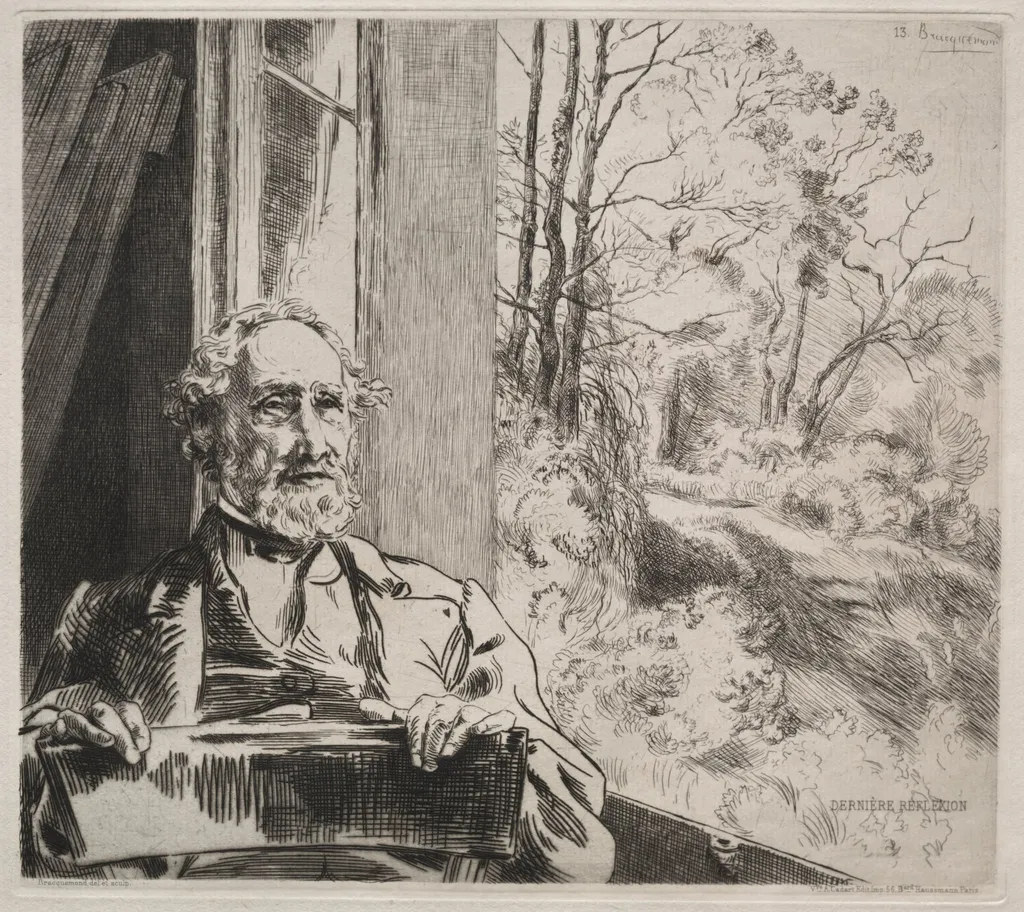 Meyer-Heine, by Félix Bracquemond, 1872