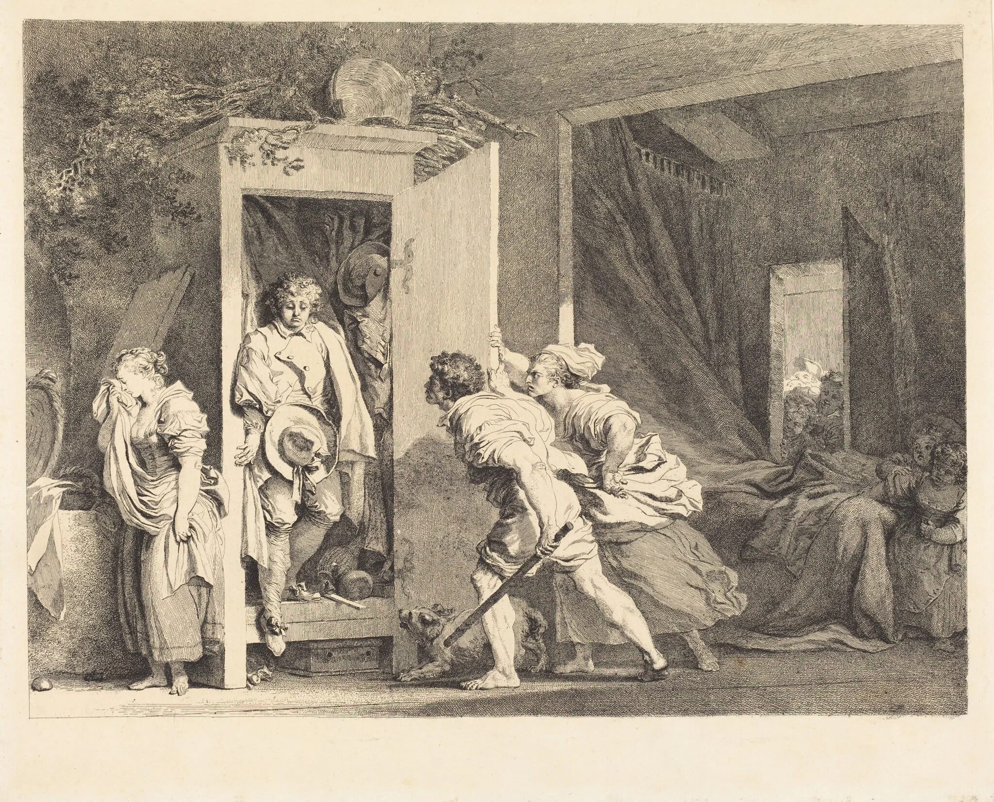 The Armoire, detail