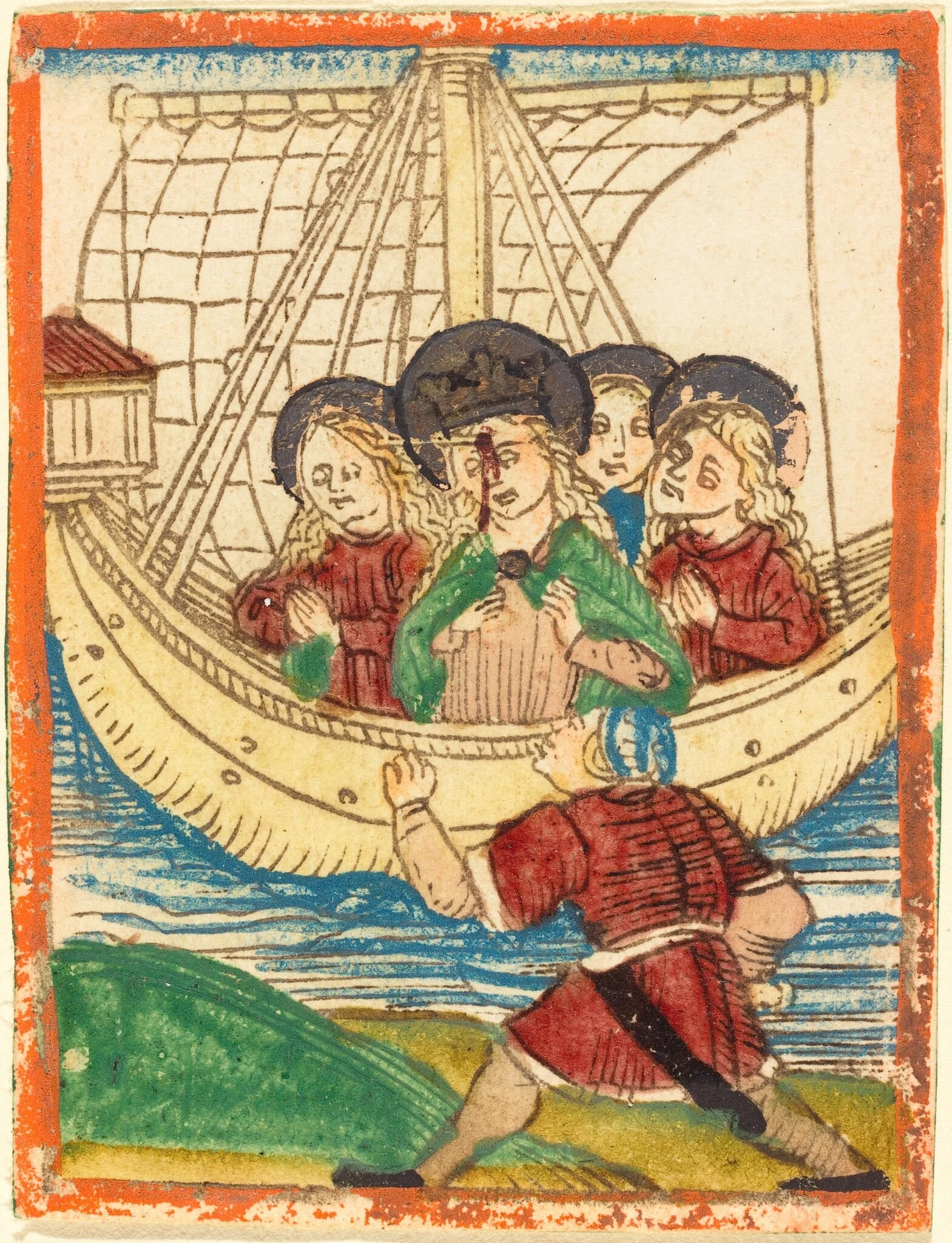 The Voyage of Saint Ursula, detail