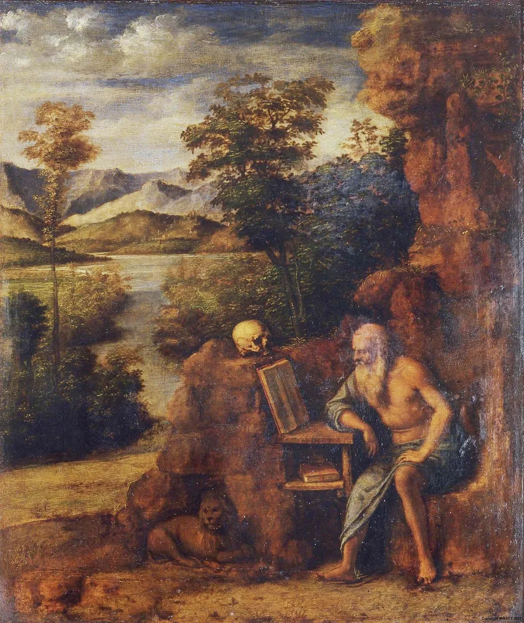 Saint Jerome, by Giovanni Battista Cima da Conegliano, unspecified, 1498