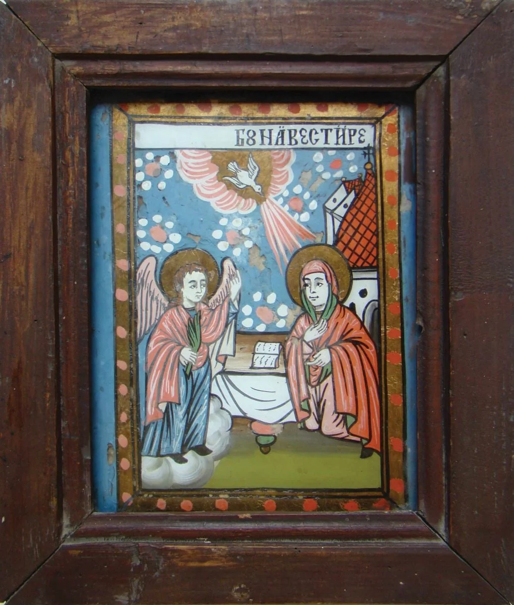 Buna Vestire, detail