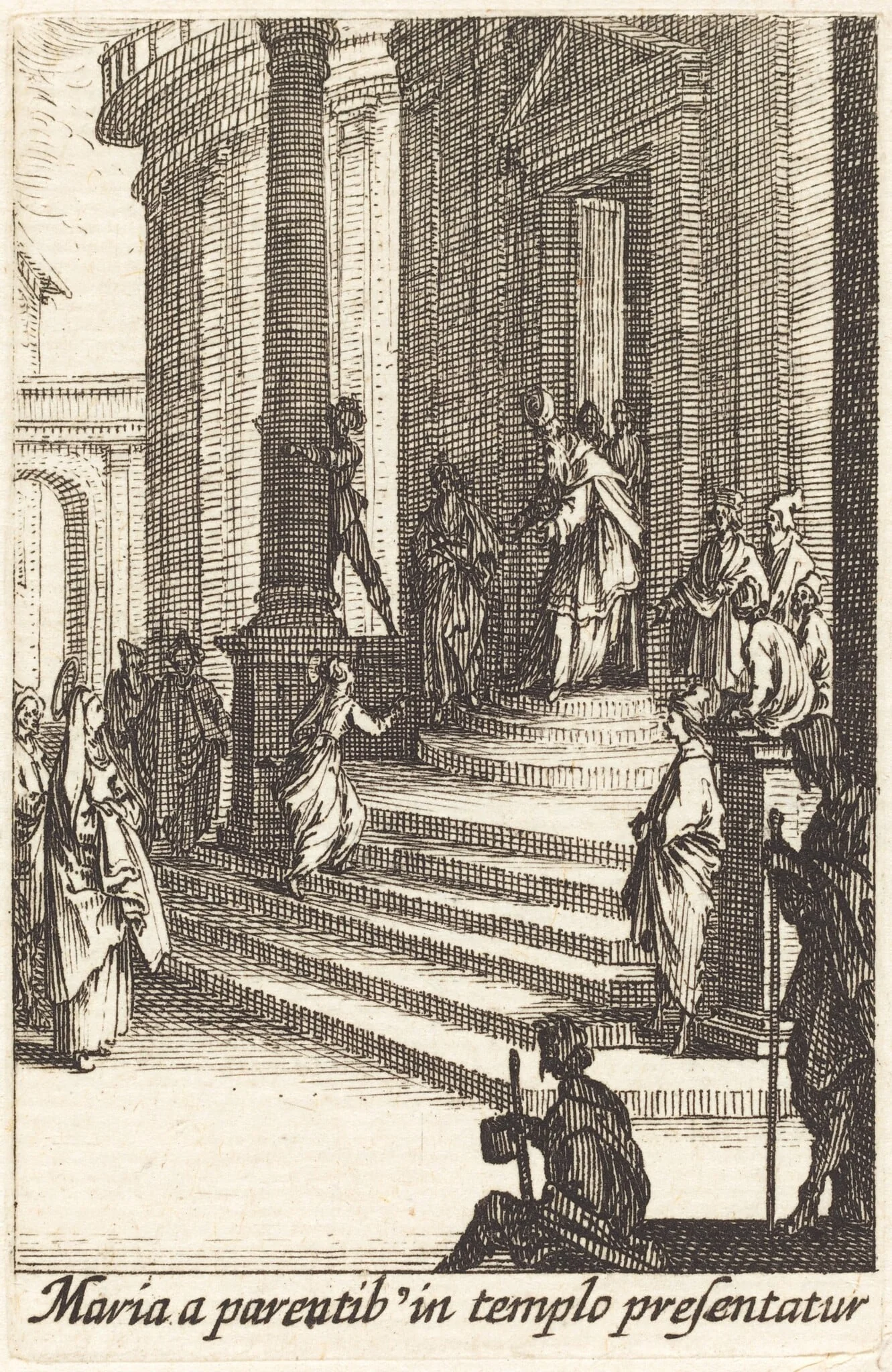 The Presentation of the Virgin, detail