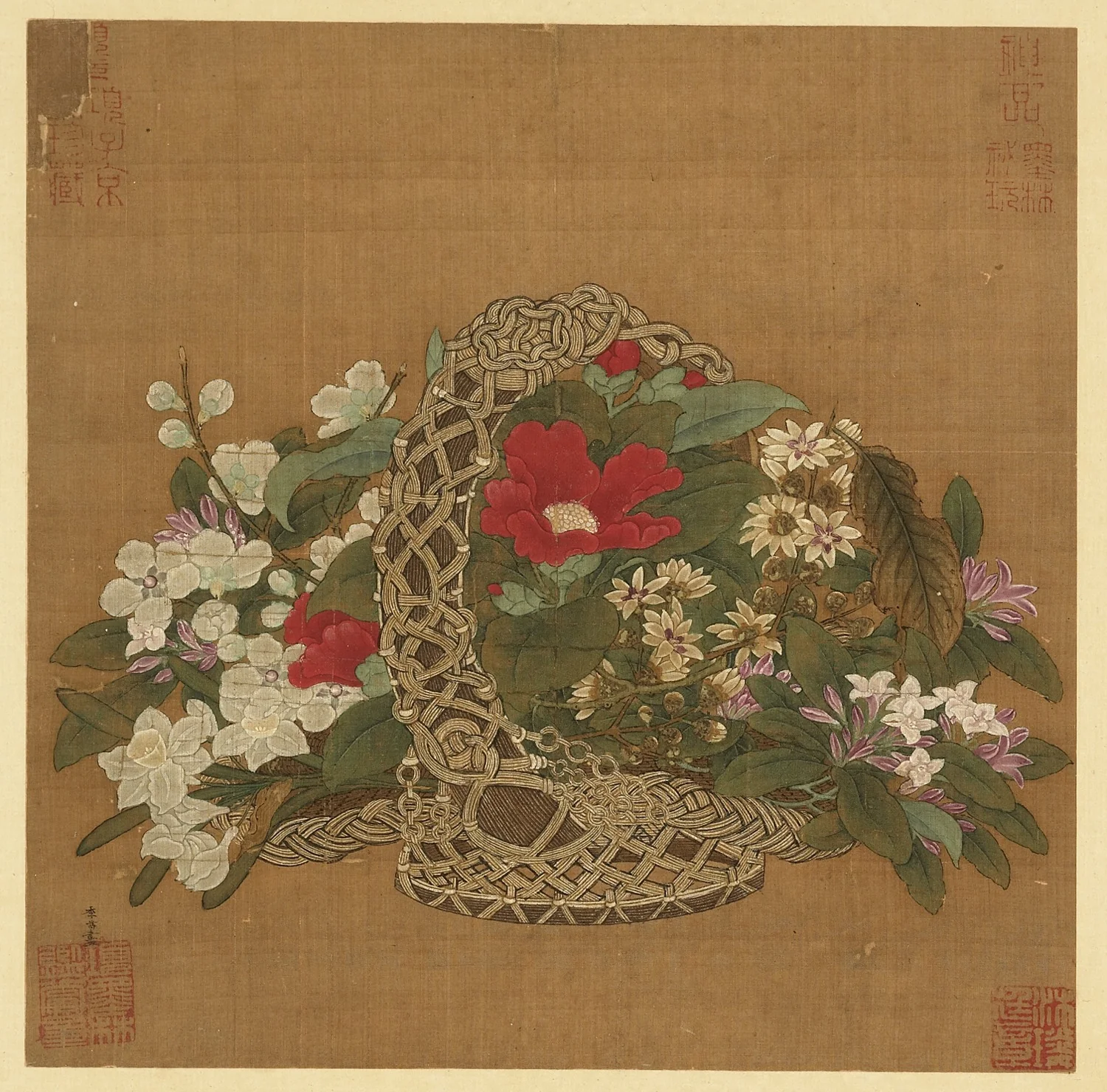 Flower Basket, detail