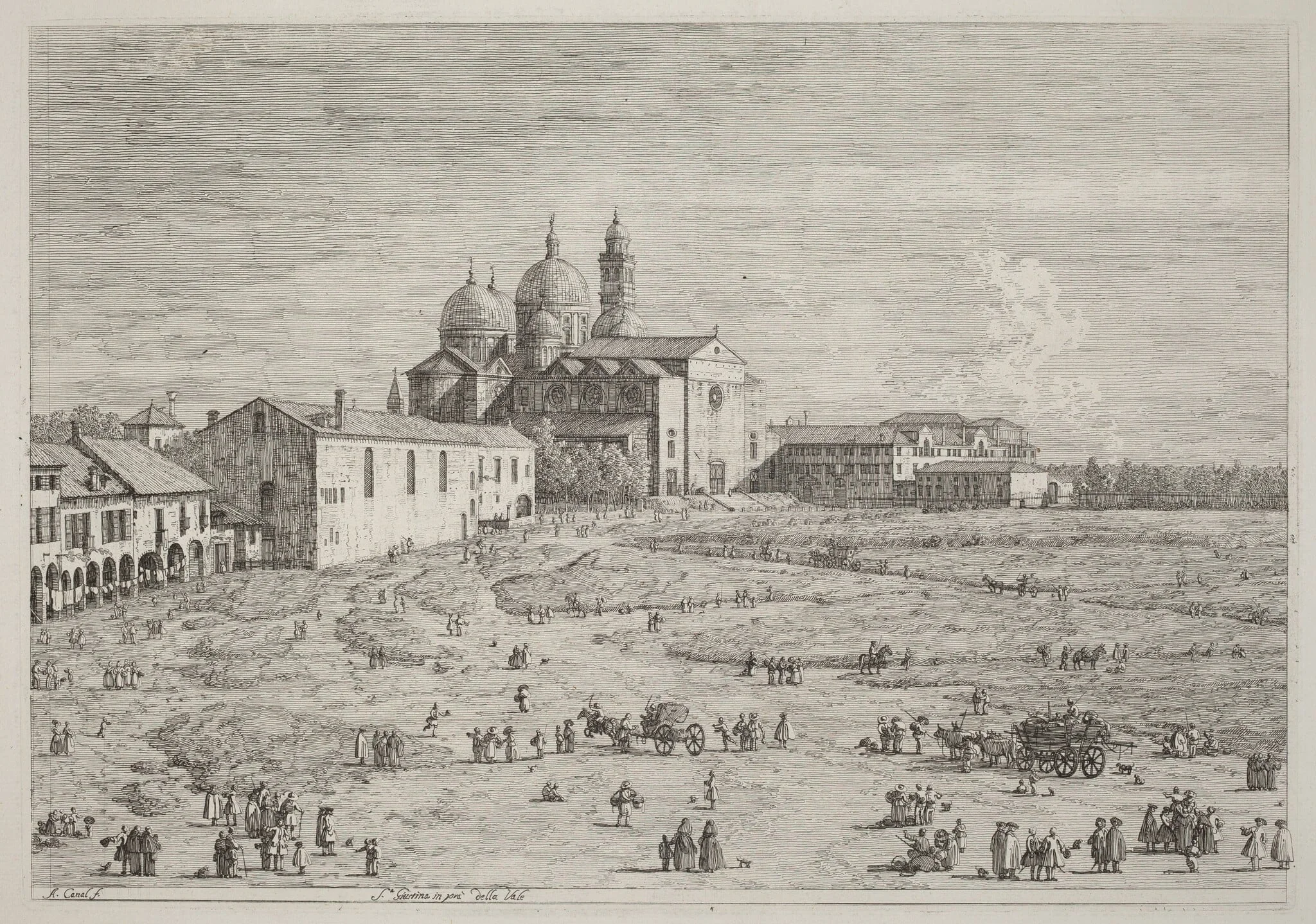 S. Giustina in pra della Vale, detail