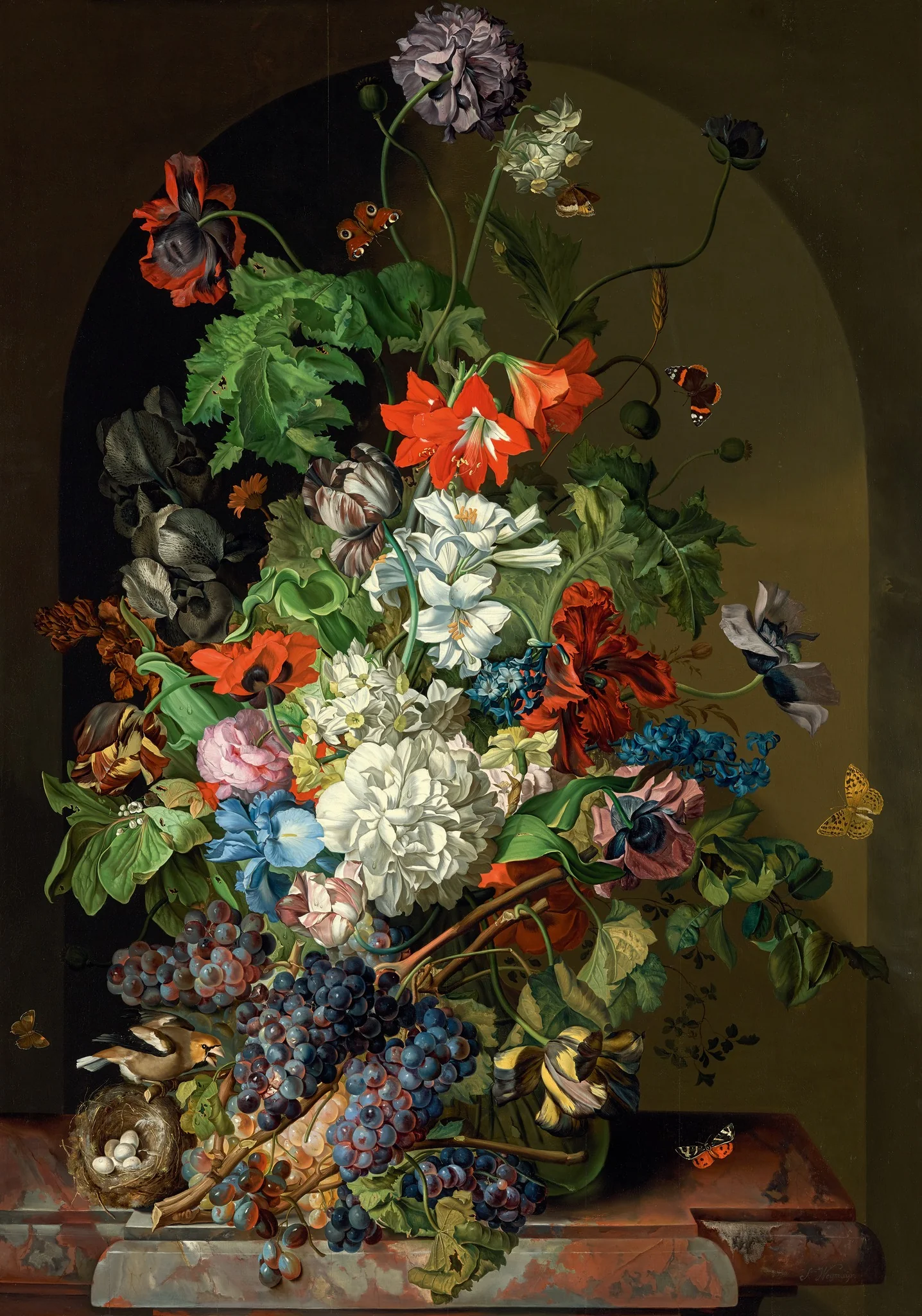 Flower Still Life, detail