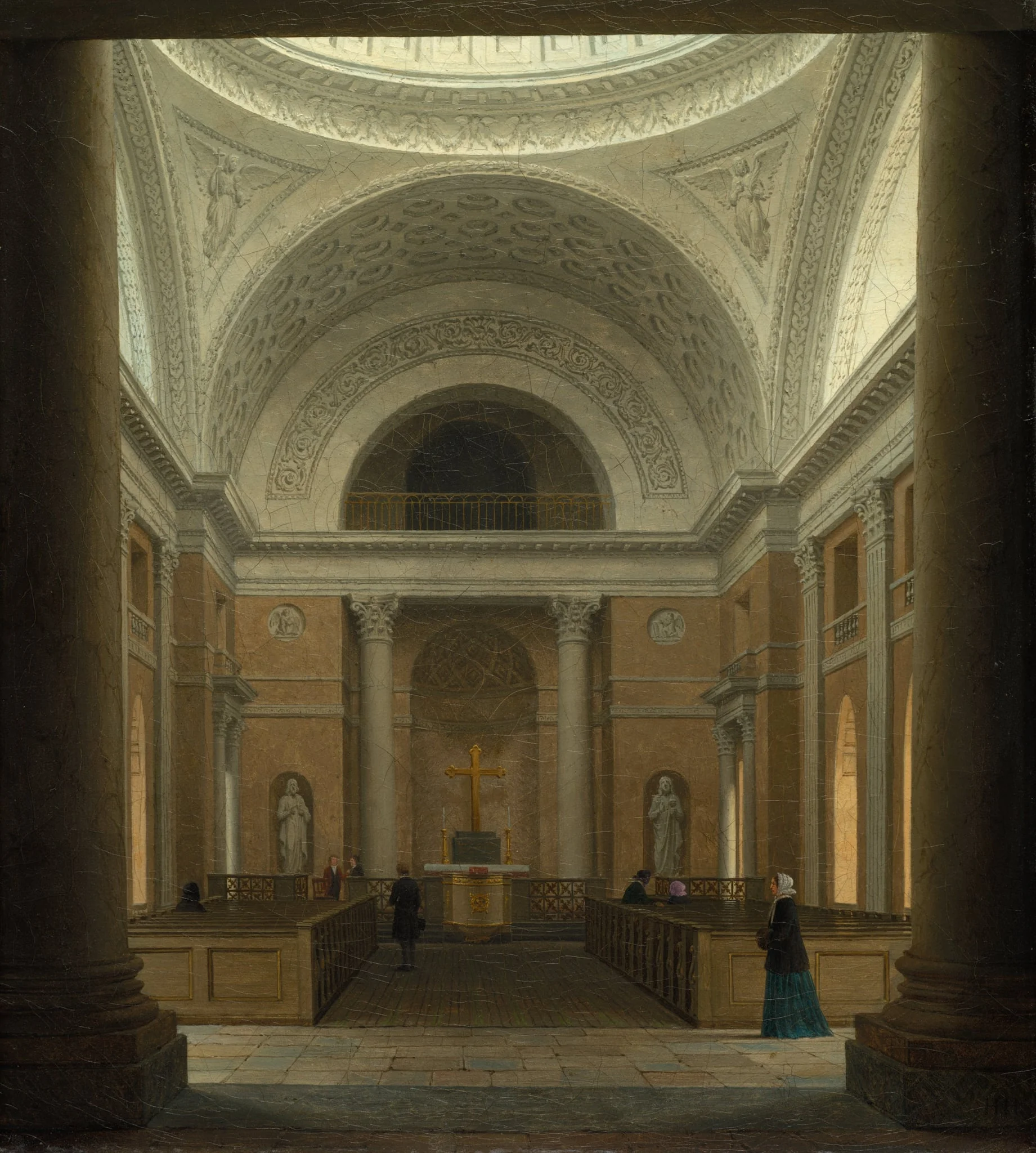 The Slotskirken of Christiansborg, Copenhagen, detail