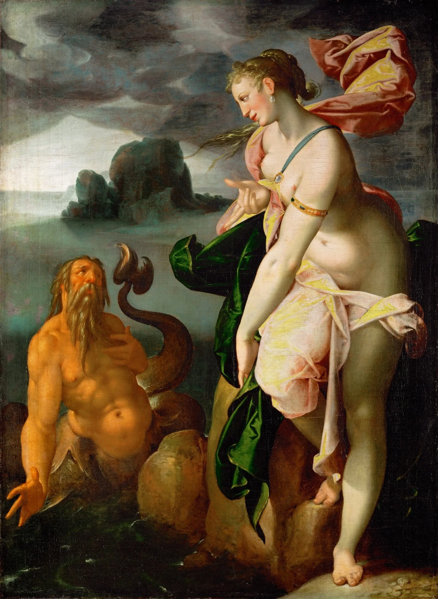 Glaucus &#32; and&#32; Scylla, detail