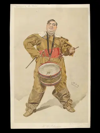 H Beard Print Collection, by Leslie Ward, 1850