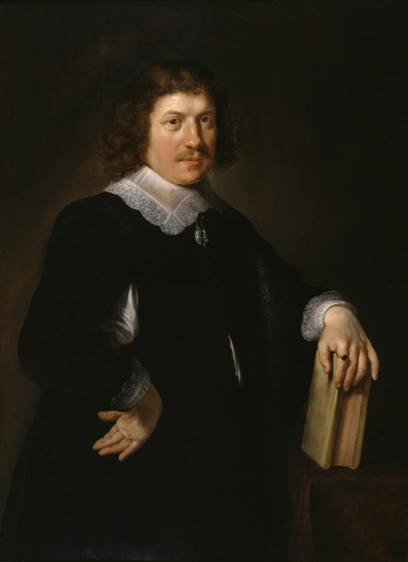 Portrait of a Husband, detail