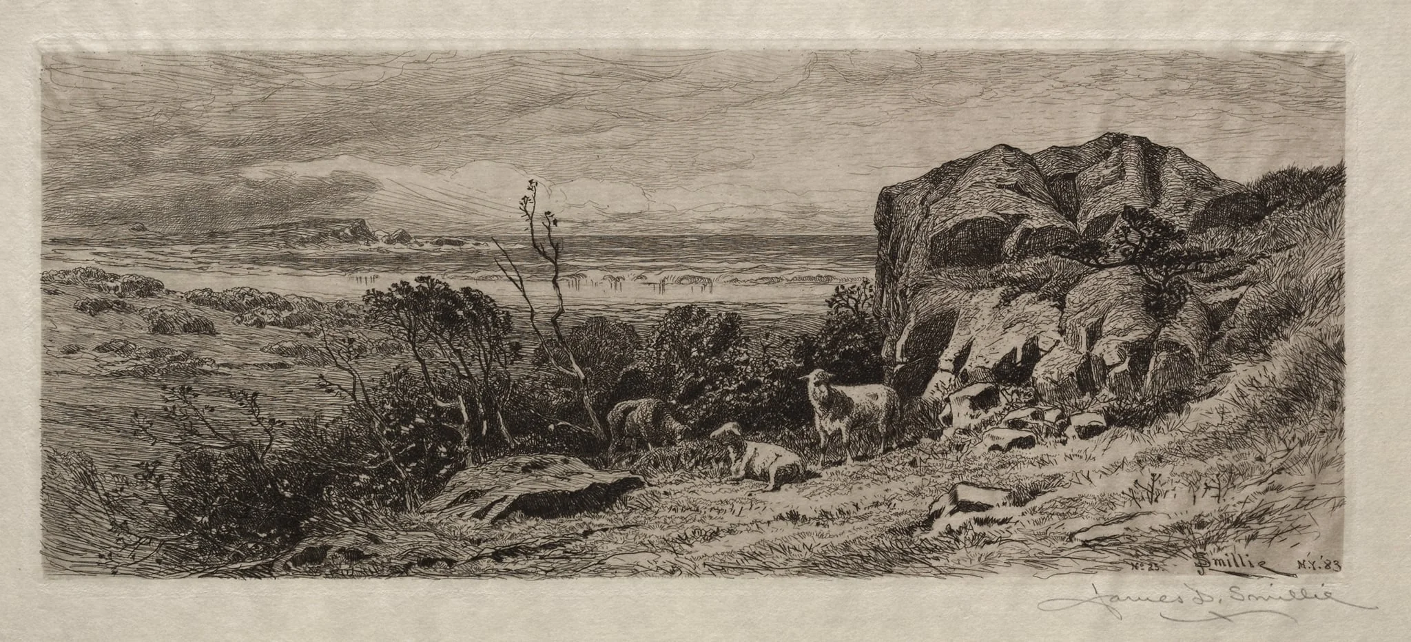 A Bit on Marblehead Neck, detail