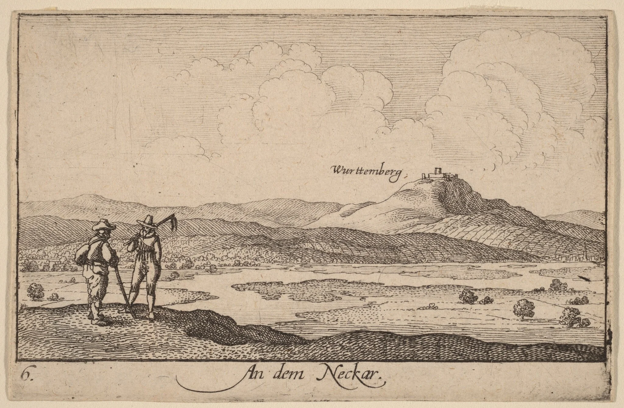 On the Neckar, detail