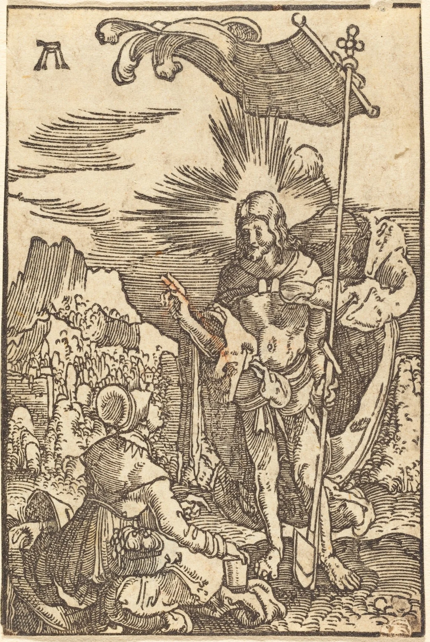 Noli me Tangere, detail
