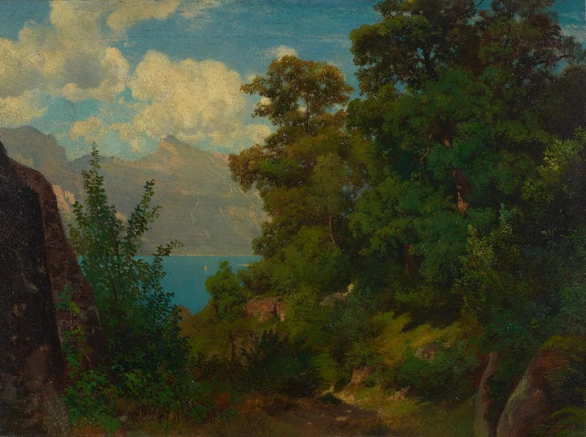 Baumstudie bei Murg am Walensee, detail