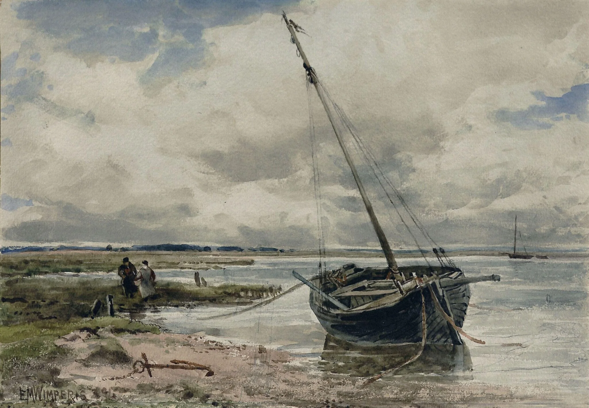 On the Creek, Bosham, detail