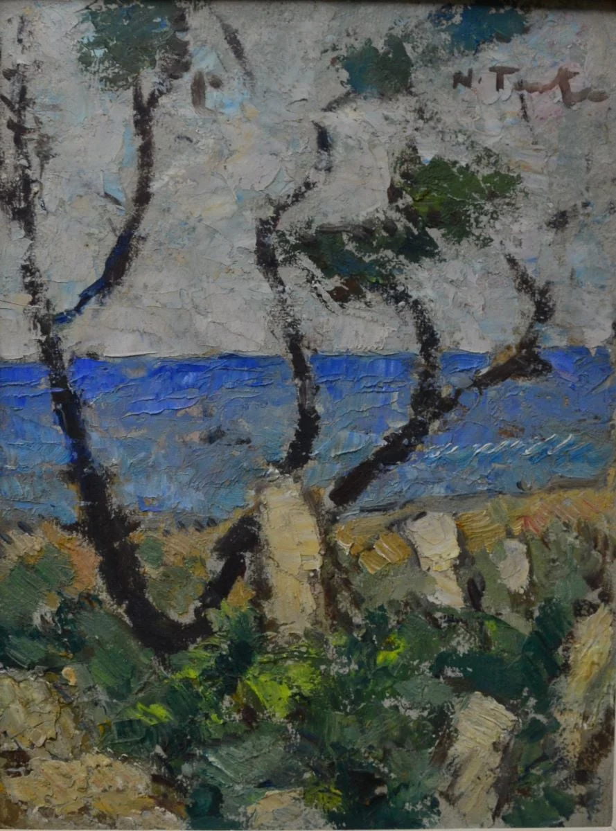 Peisaj marin, detail