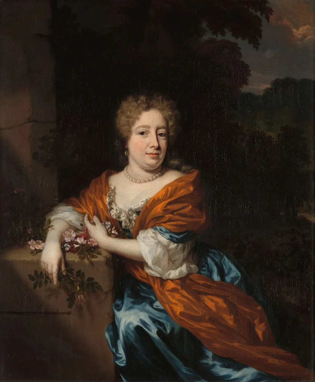 Portrait of Petronella Dunois, by Nicolaes Maes, oil, 1690