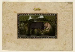 Untitled, by Mihr Chand, paint, 1760