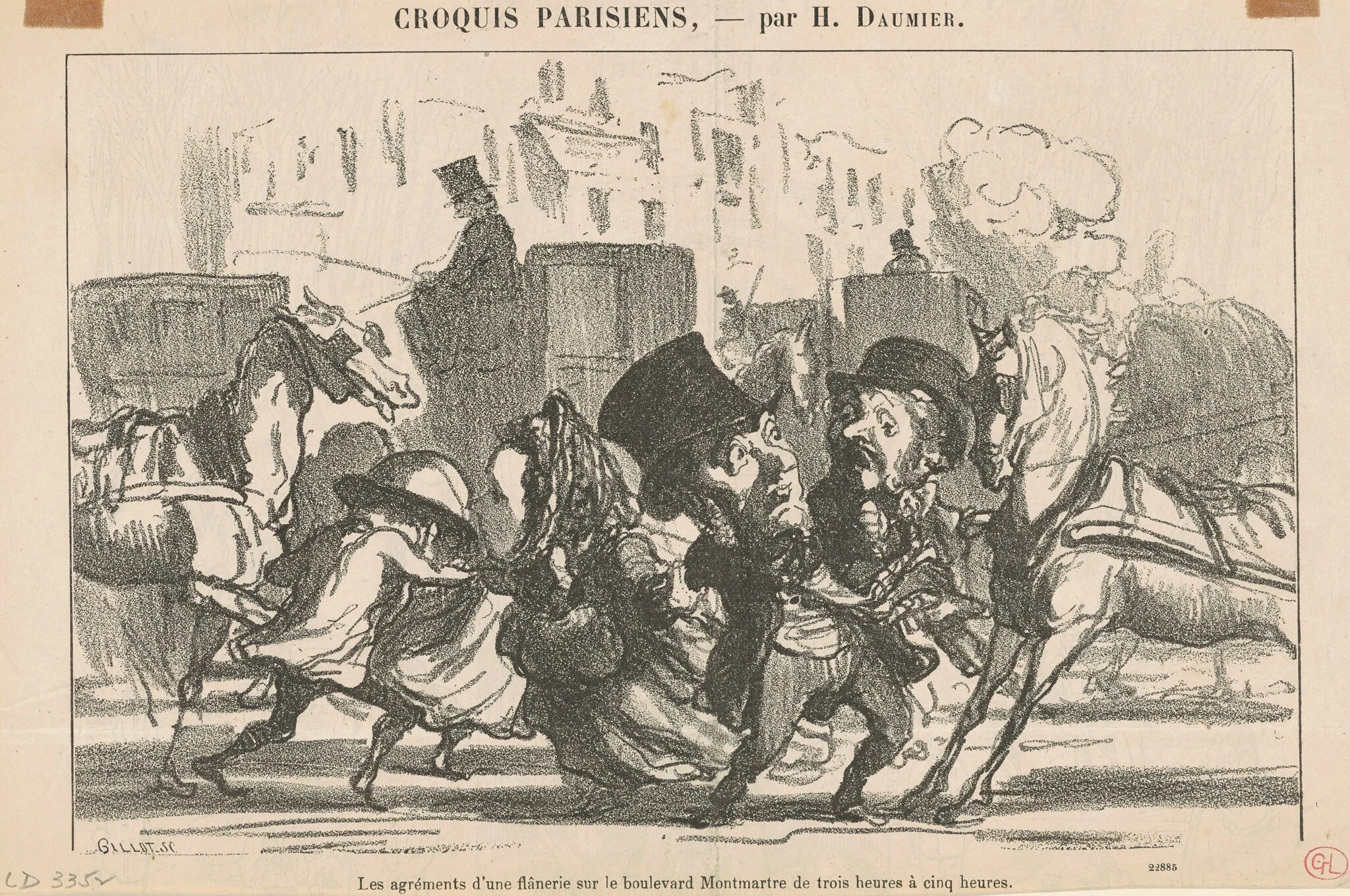 Les agréments d'une flanerie ..., detail