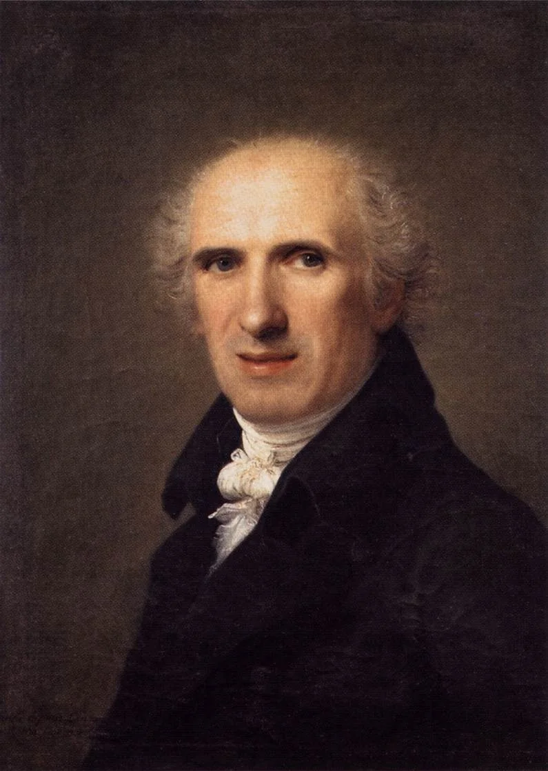 Portrait of Antonio Canova, detail