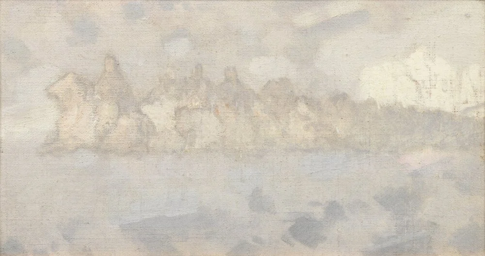 The Ride of the Valkyries. Study for The Battle of Bråvalla, detail