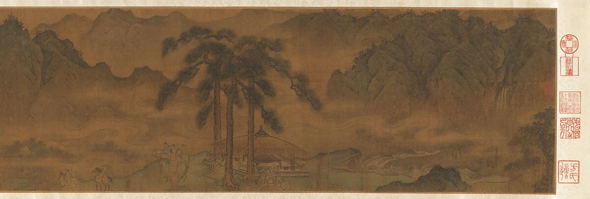 金 傳楊邦基 聘金圖 巻|A Diplomatic Mission to the Jin, detail