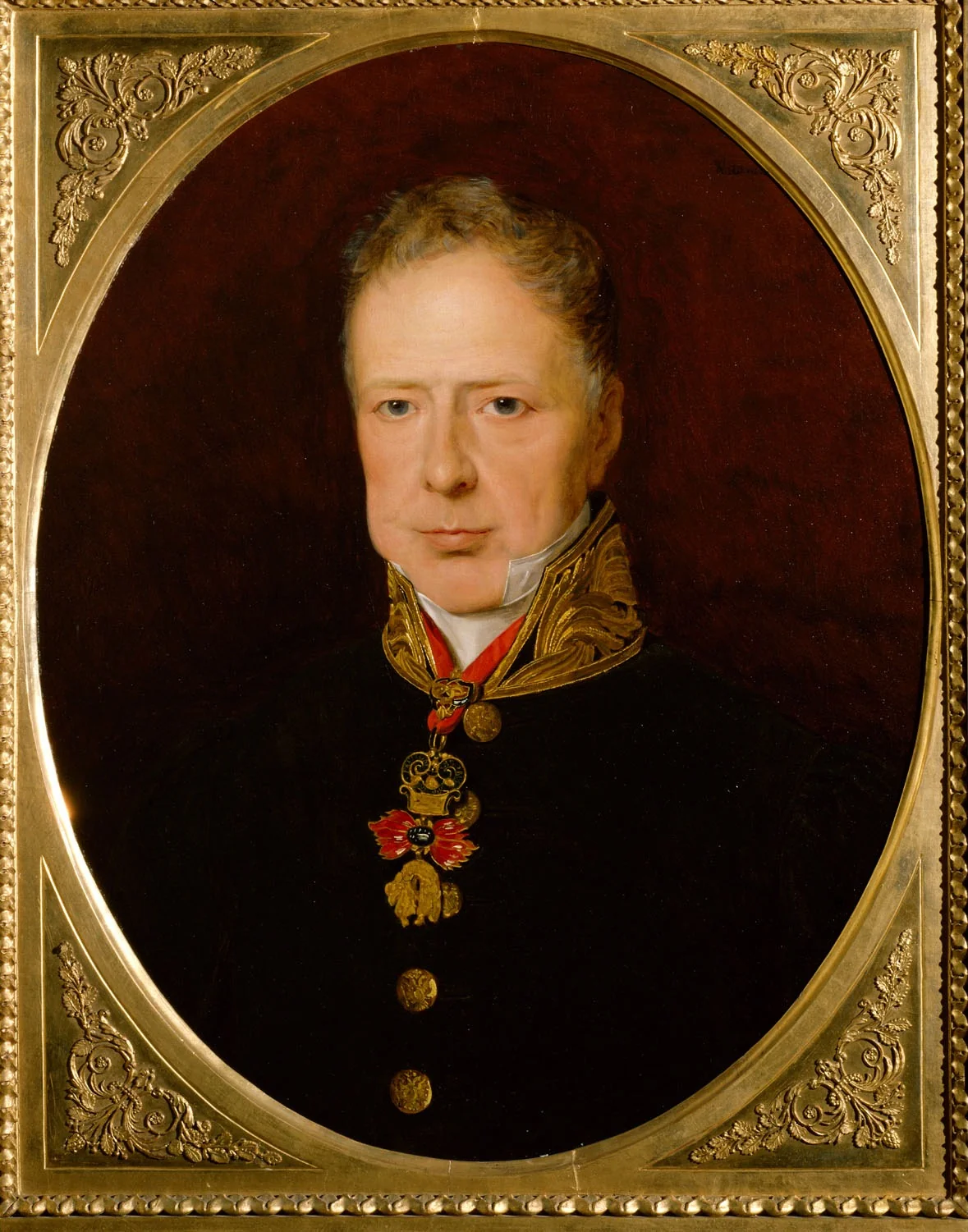 Erster Obersthofmeister Fürst Rudolf Colloredo-Mannsfeld (1772-1843), detail