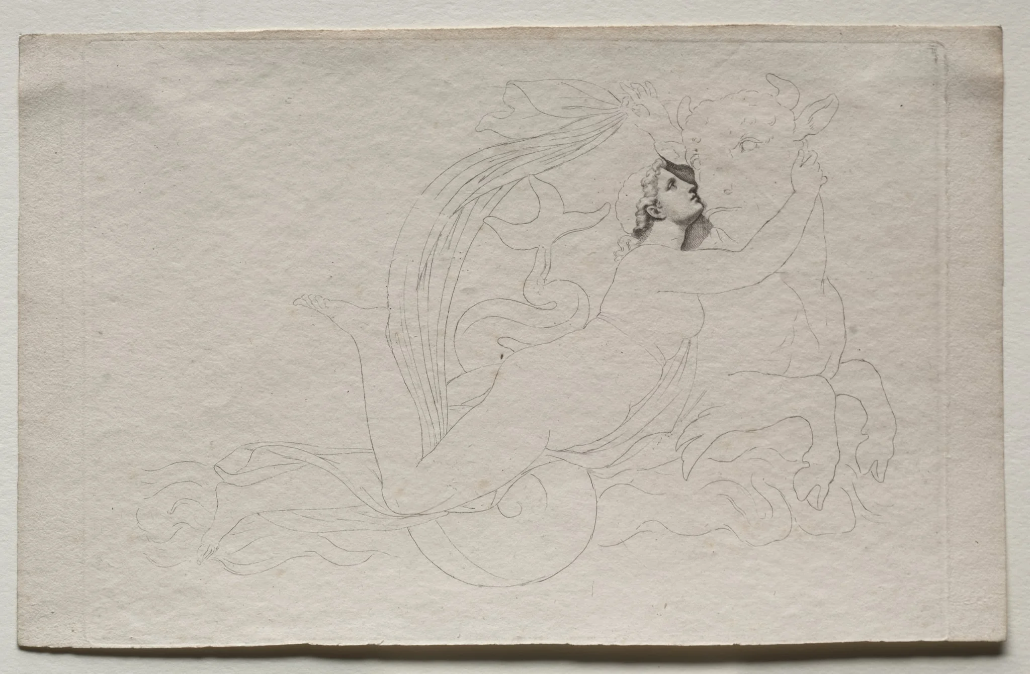 Rape of Europa, detail