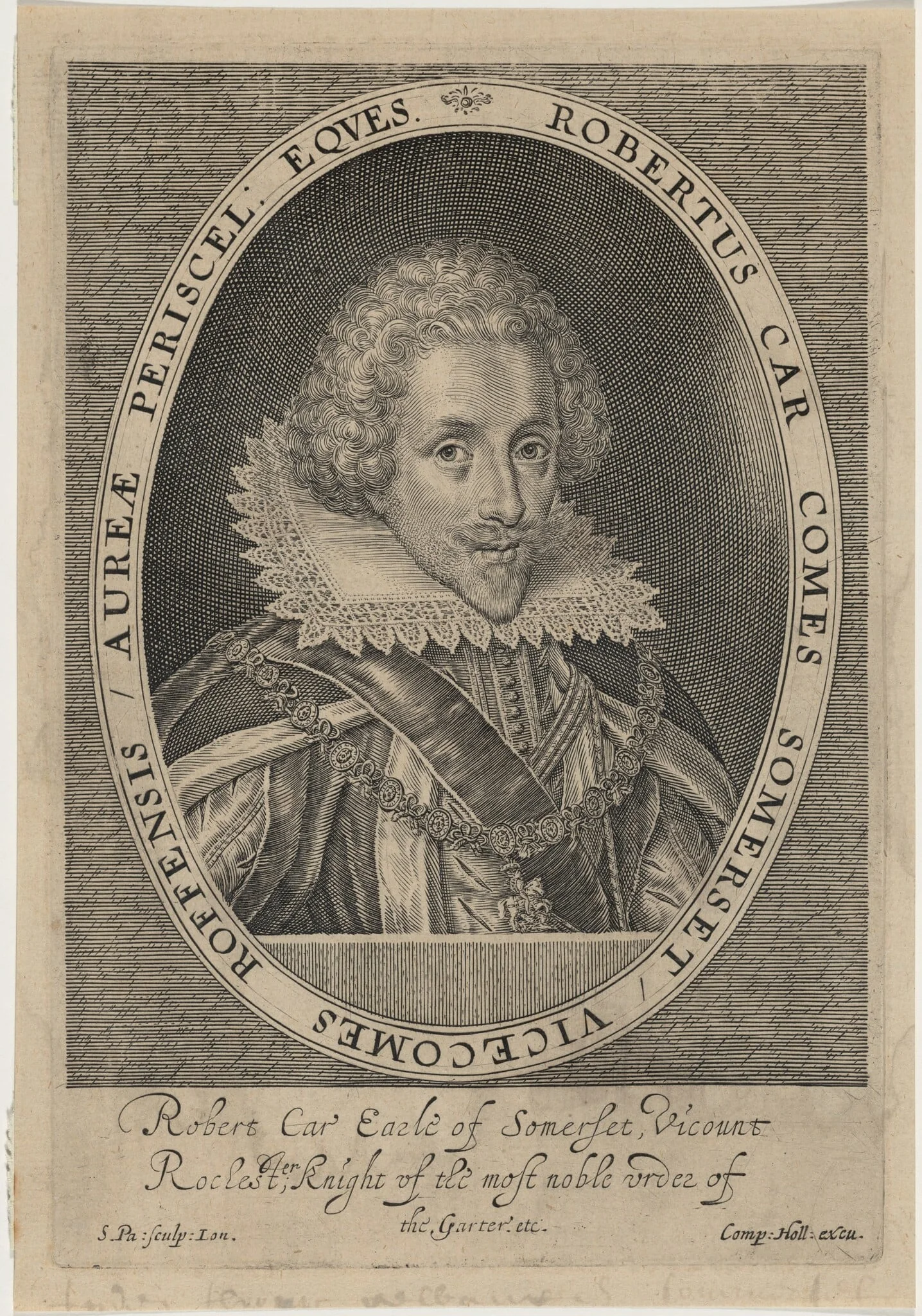 Robert Carr, Earl of Somerset, detail