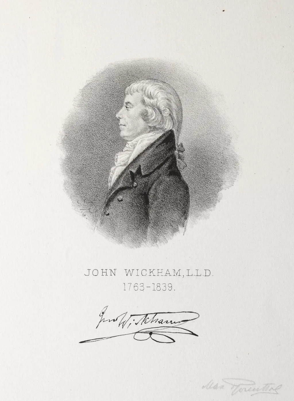 John Wickham, by Max Rosenthal, 1900