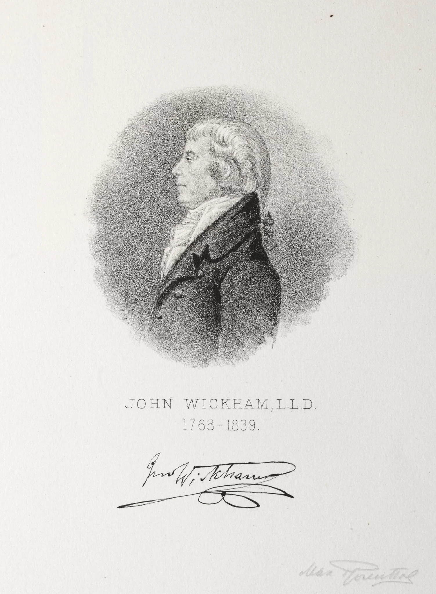 John Wickham, detail