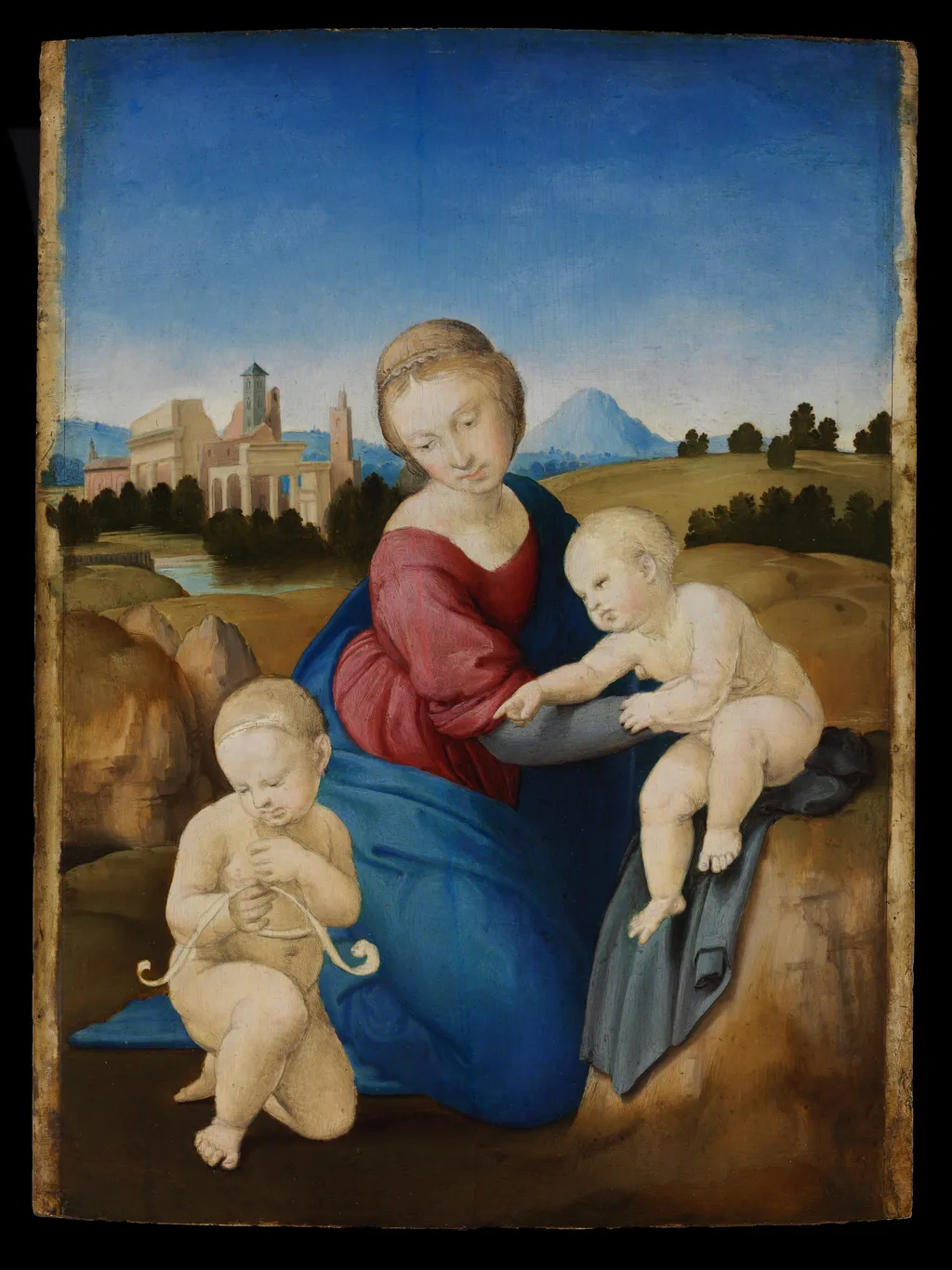 Esterhazy Madonna, by Raphael, oil, 1508