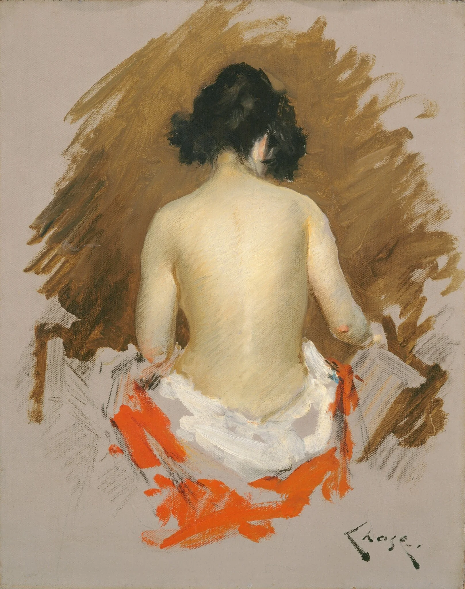 Nude, detail