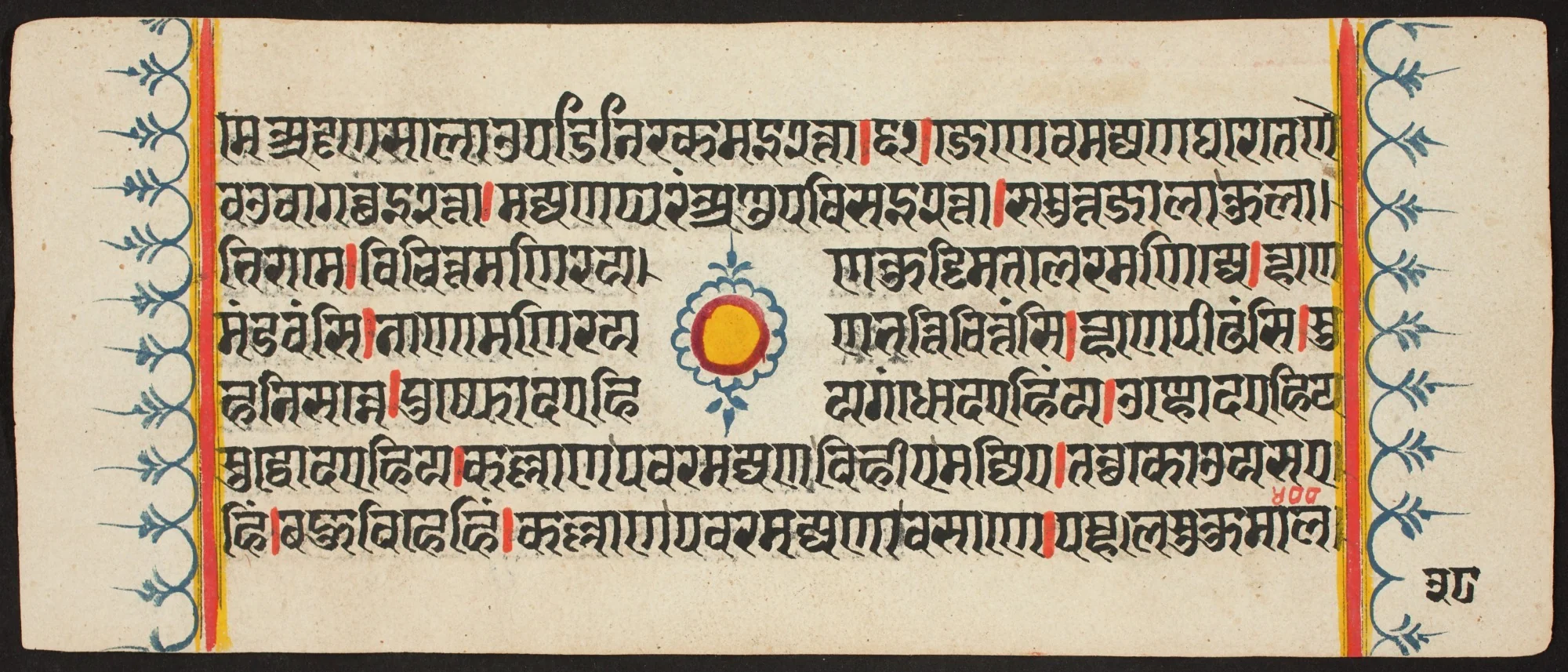 Kalpa Sutra, detail