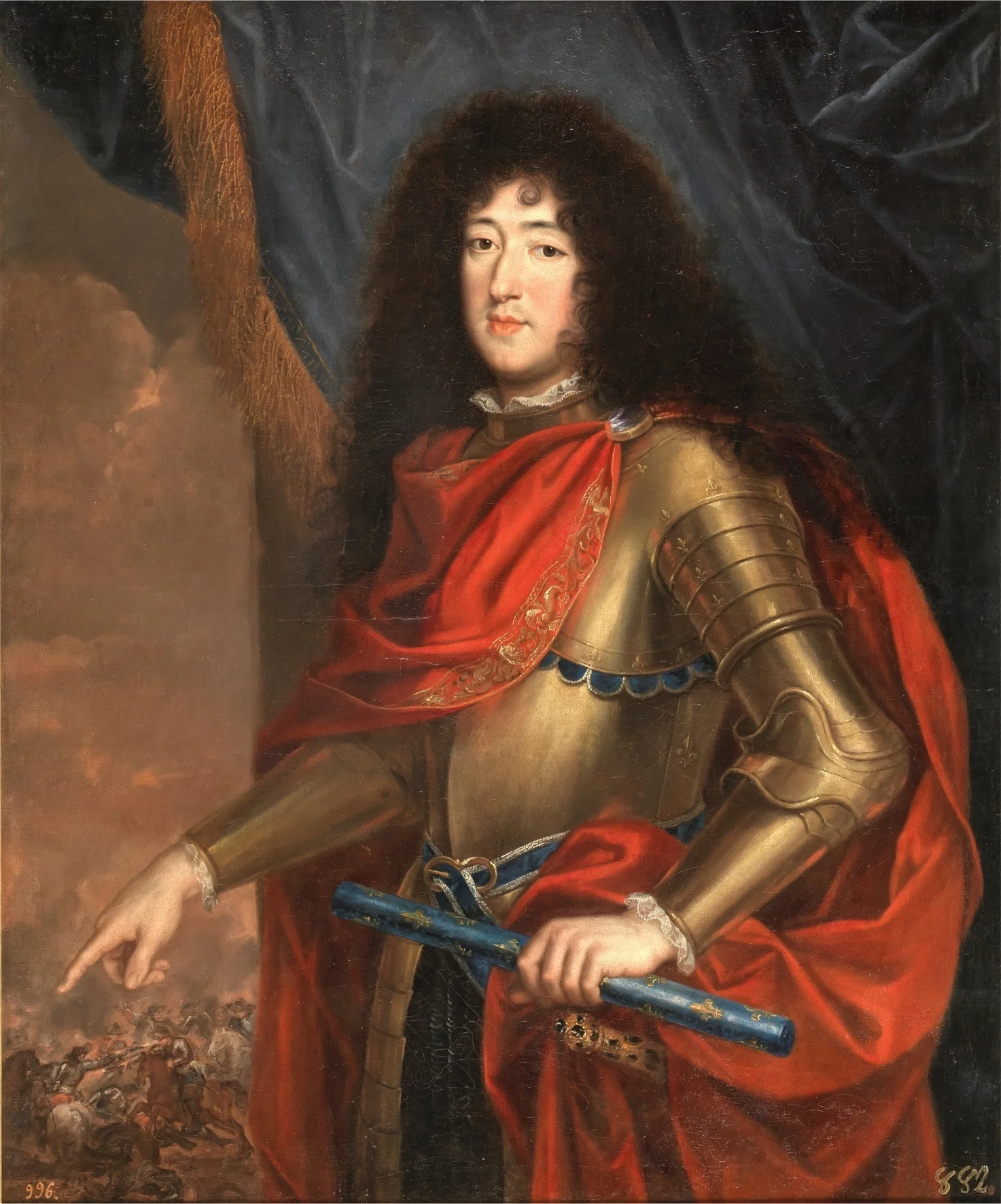 Phillip of France, I Duke of Orléans, detail