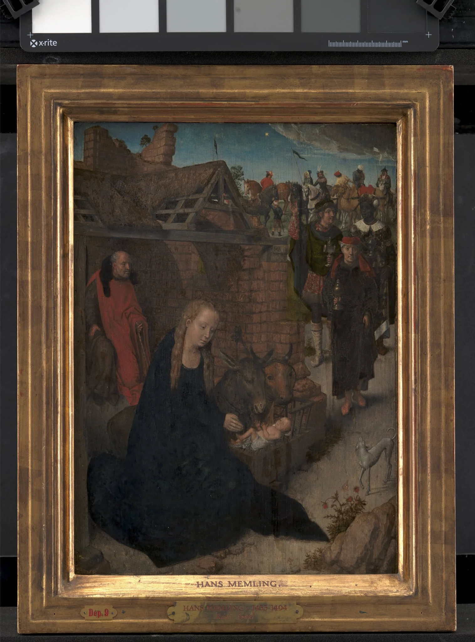The Adoration of the Kings, detail