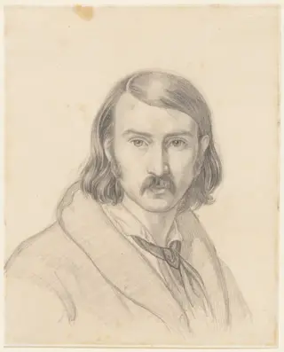 Self-Portrait, by Friedrich Preller, 1838