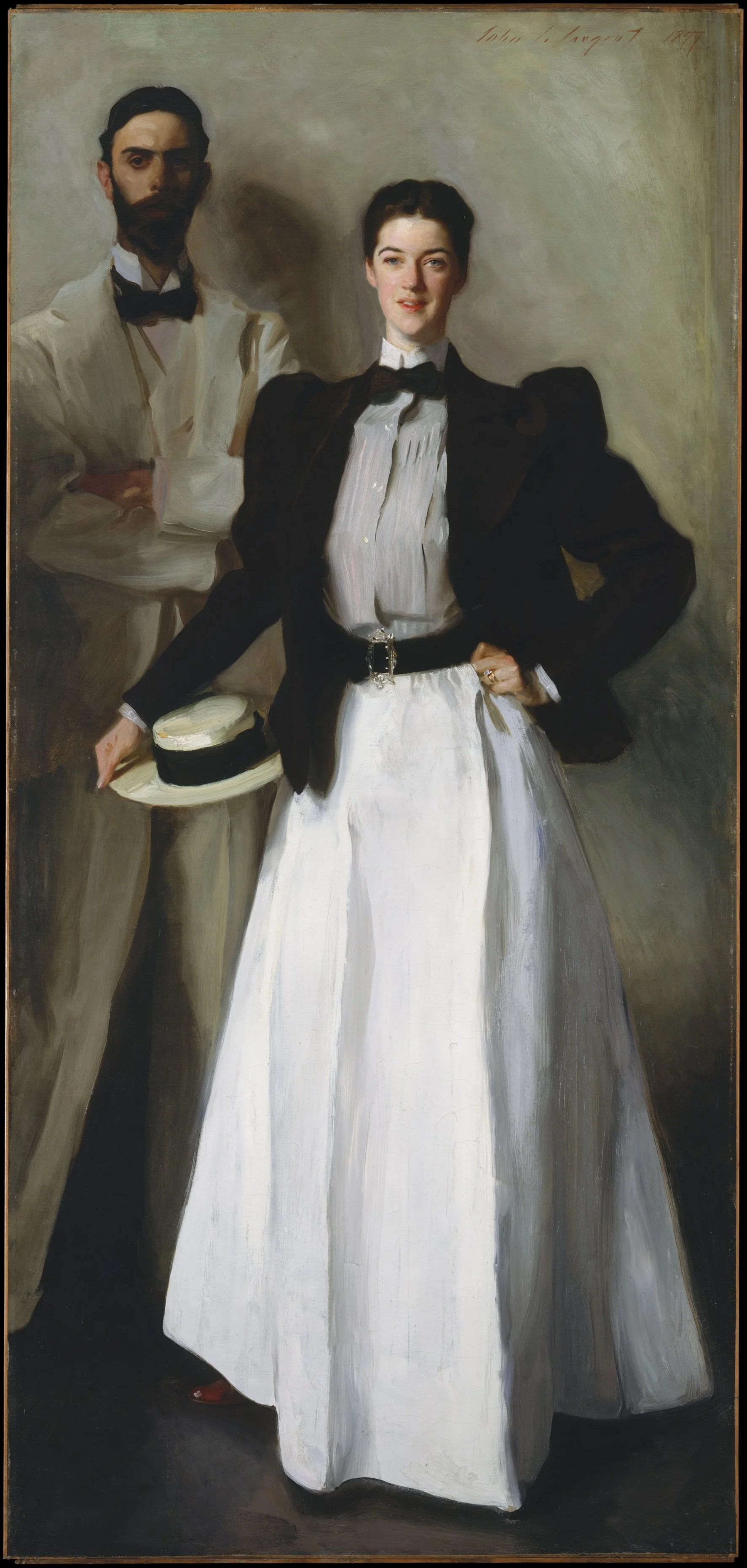 Mr. and Mrs. I. N. Phelps Stokes, detail