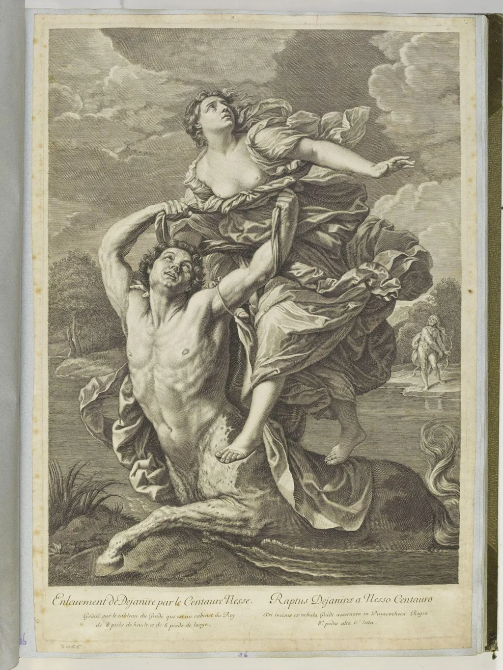 The Rape of Deianeira, by Gilles Rousselet, 1625